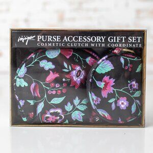 NEW Vintage 1994 Mon Image Purse Accessory Gift Set Cosmetic Clutch Coin Purse